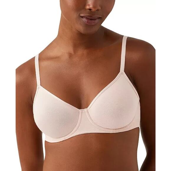B.tempt'd by Wacoal Women's Cotton to a Tee Underwire Bra, Rose, Size 32D 0198 - Picture 1 of 2